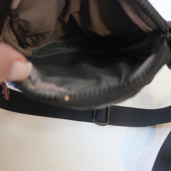 Womens MZ Wallace Metro Black Quilted Nylon Mini Crossbody Bag - Picture 10 of 10